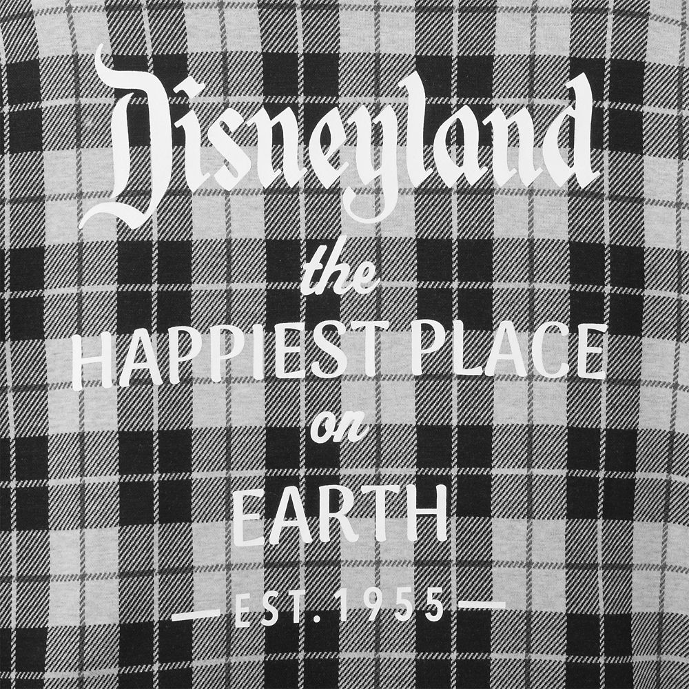 Disneyland Flannel Shirt for Adults