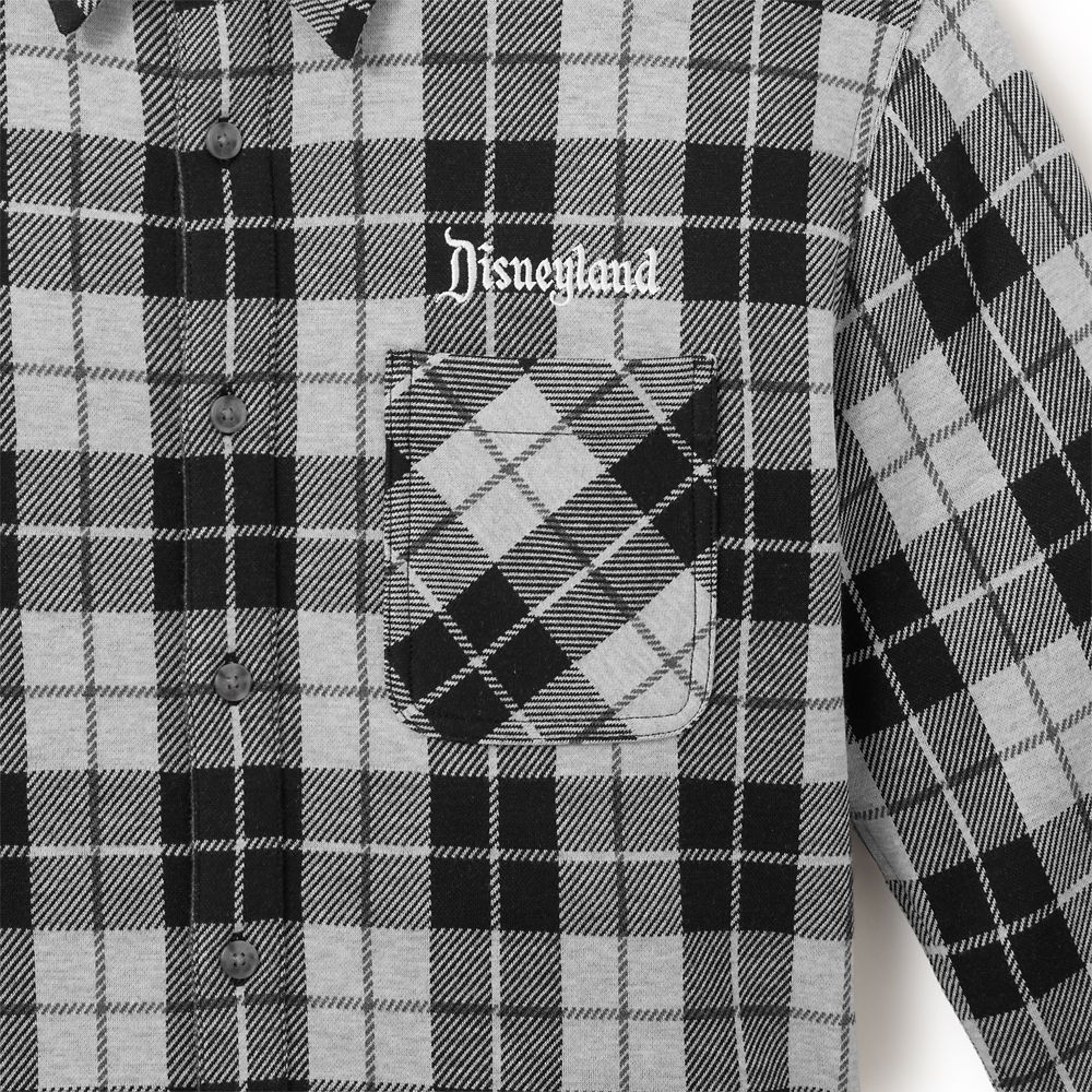 Disneyland Flannel Shirt for Adults