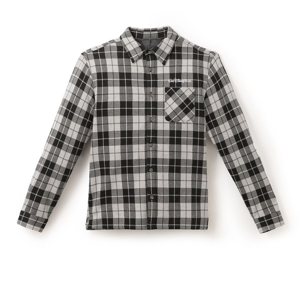 Walt Disney World Flannel Shirt for Adults