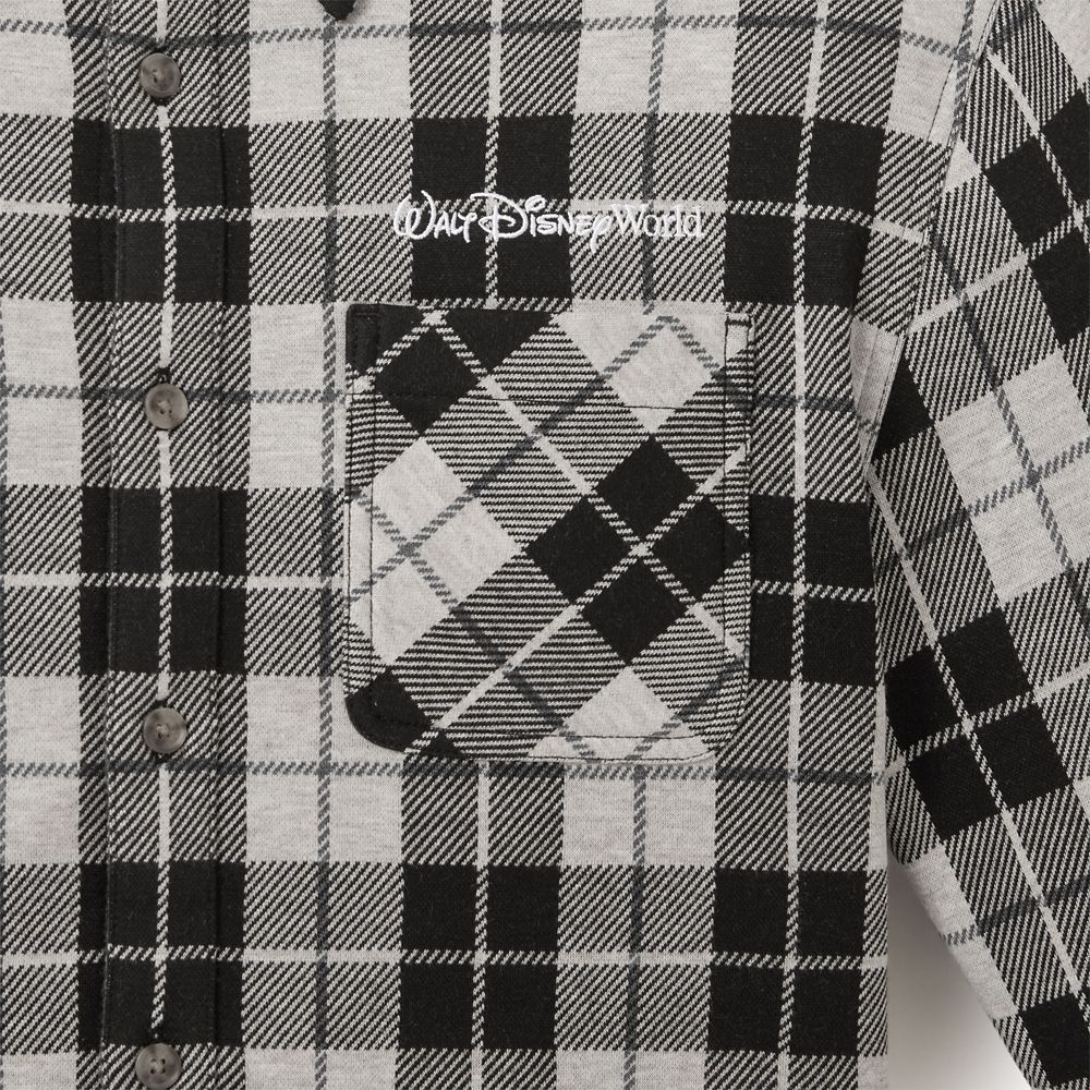 Walt Disney World Flannel Shirt for Adults