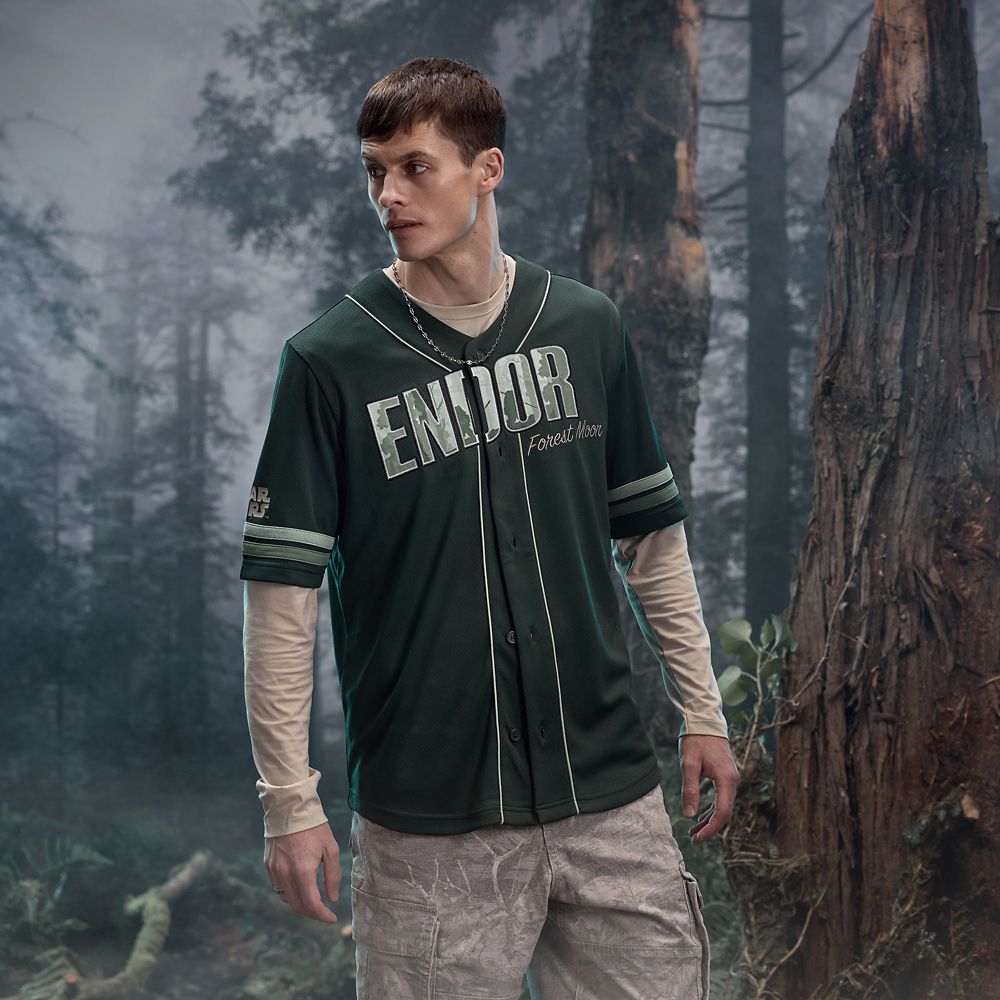 Endor Baseball Jersey Shirt for Adults  &ndash; Star Wars