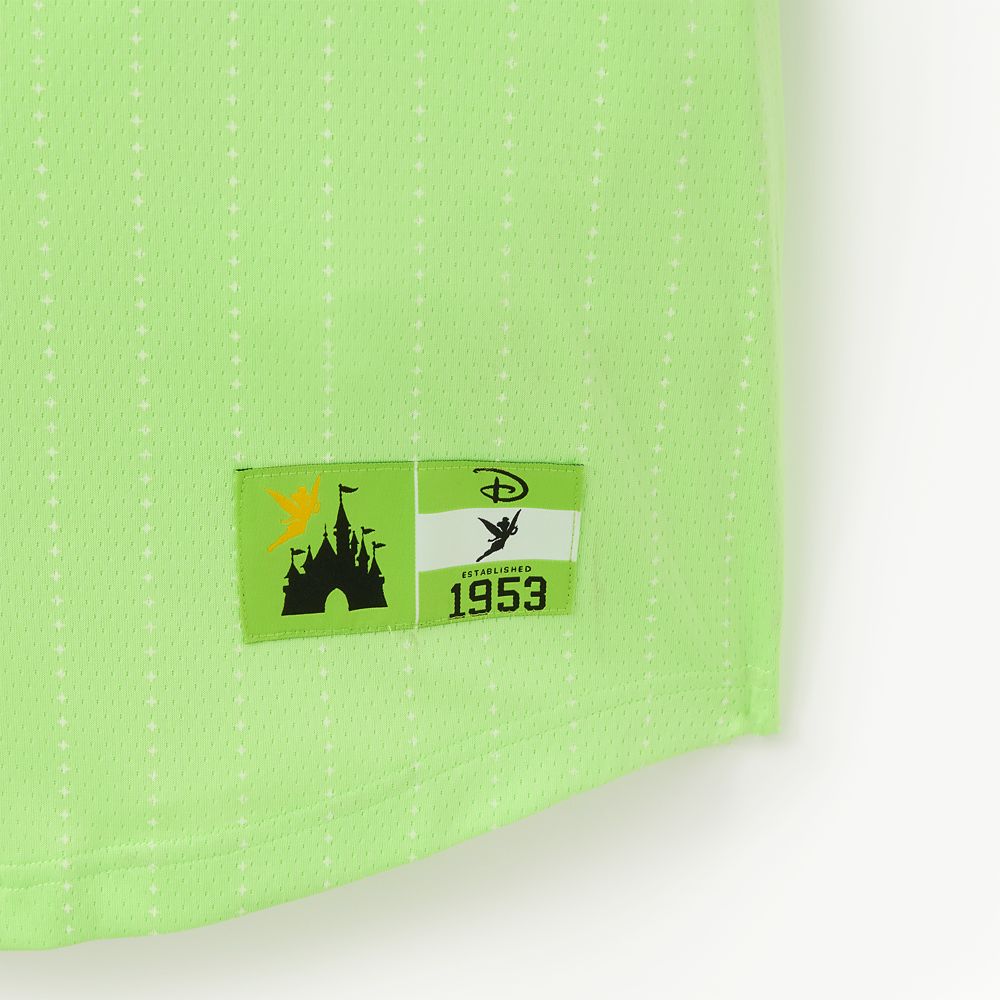 Tinker Bell Baseball Jersey for Adults &ndash; Peter Pan