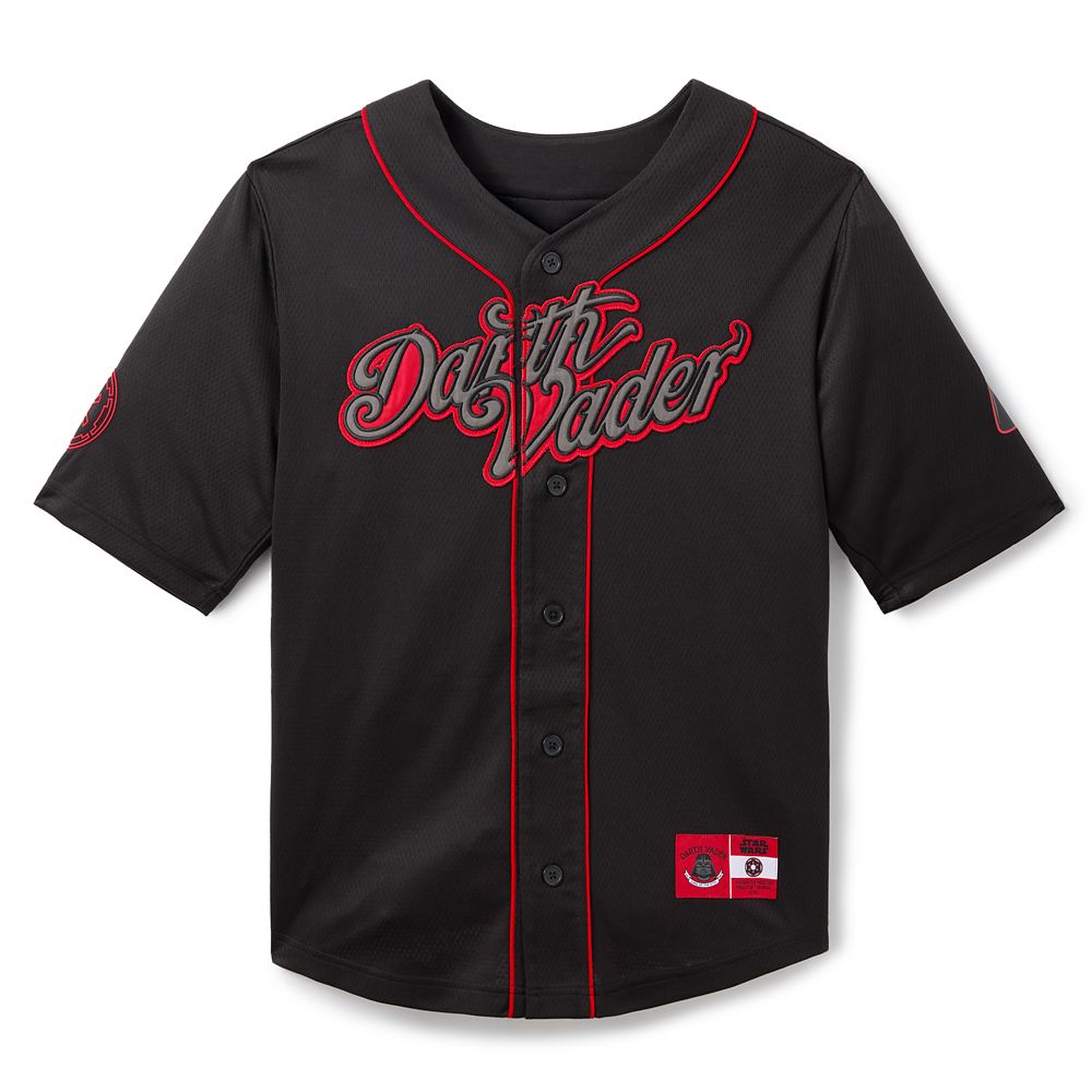 Darth Vader Baseball Jersey for Adults Star Wars Official shopDisney