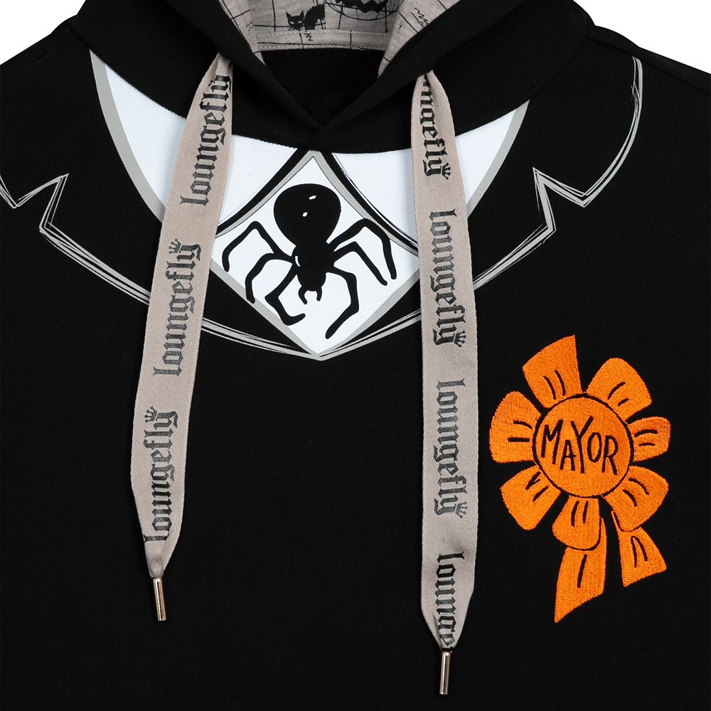 Mayor Loungefly Glow-in-the-Dark Pullover Hoodie for Adults &ndash; The Nightmare Before Christmas