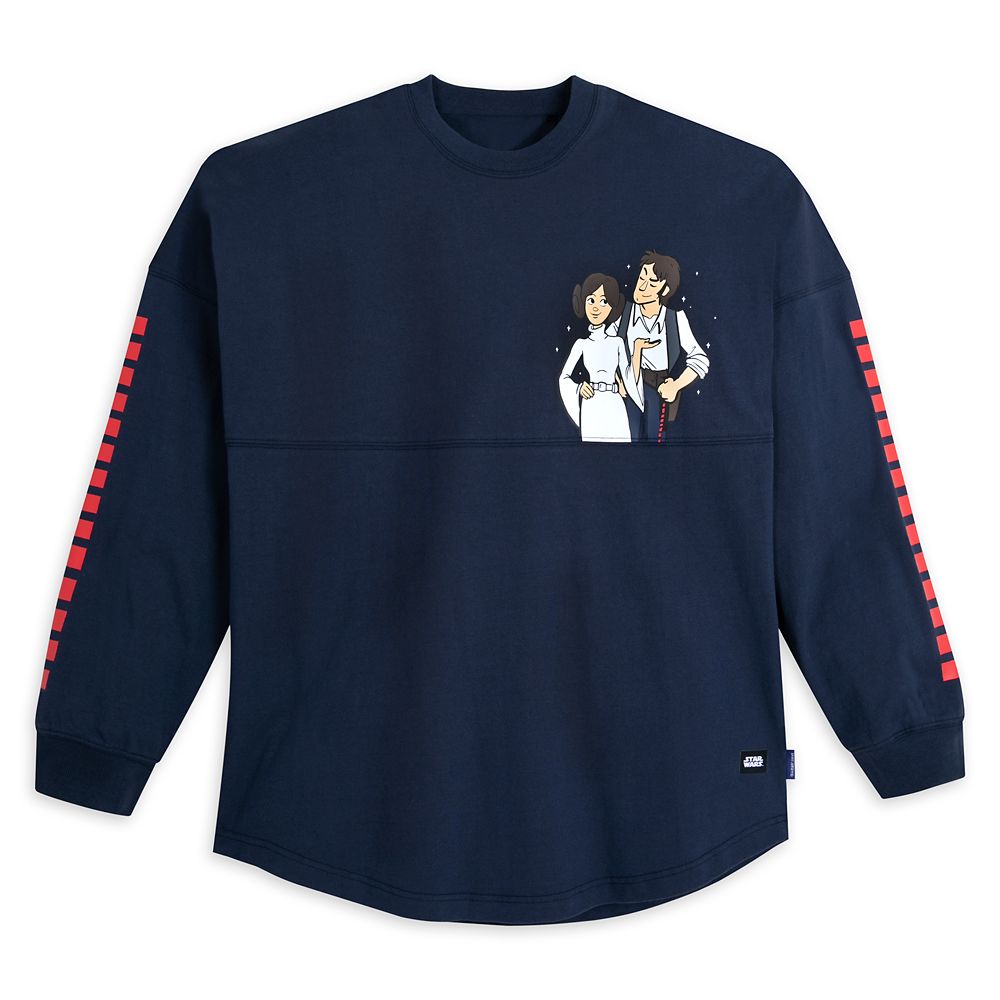 【Disney】US スターウォーズ 男女兼用 スピリットジャージー Princess Leia and Han Solo ''I Know'' Couples Spirit Jersey