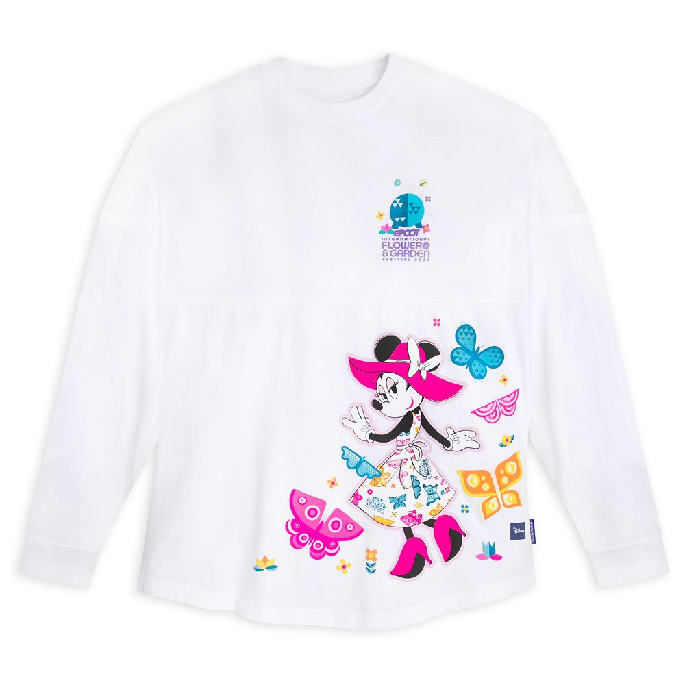 2022 Disney Parks Epcot International Flower & Garden Festival Spirit Jersey L top