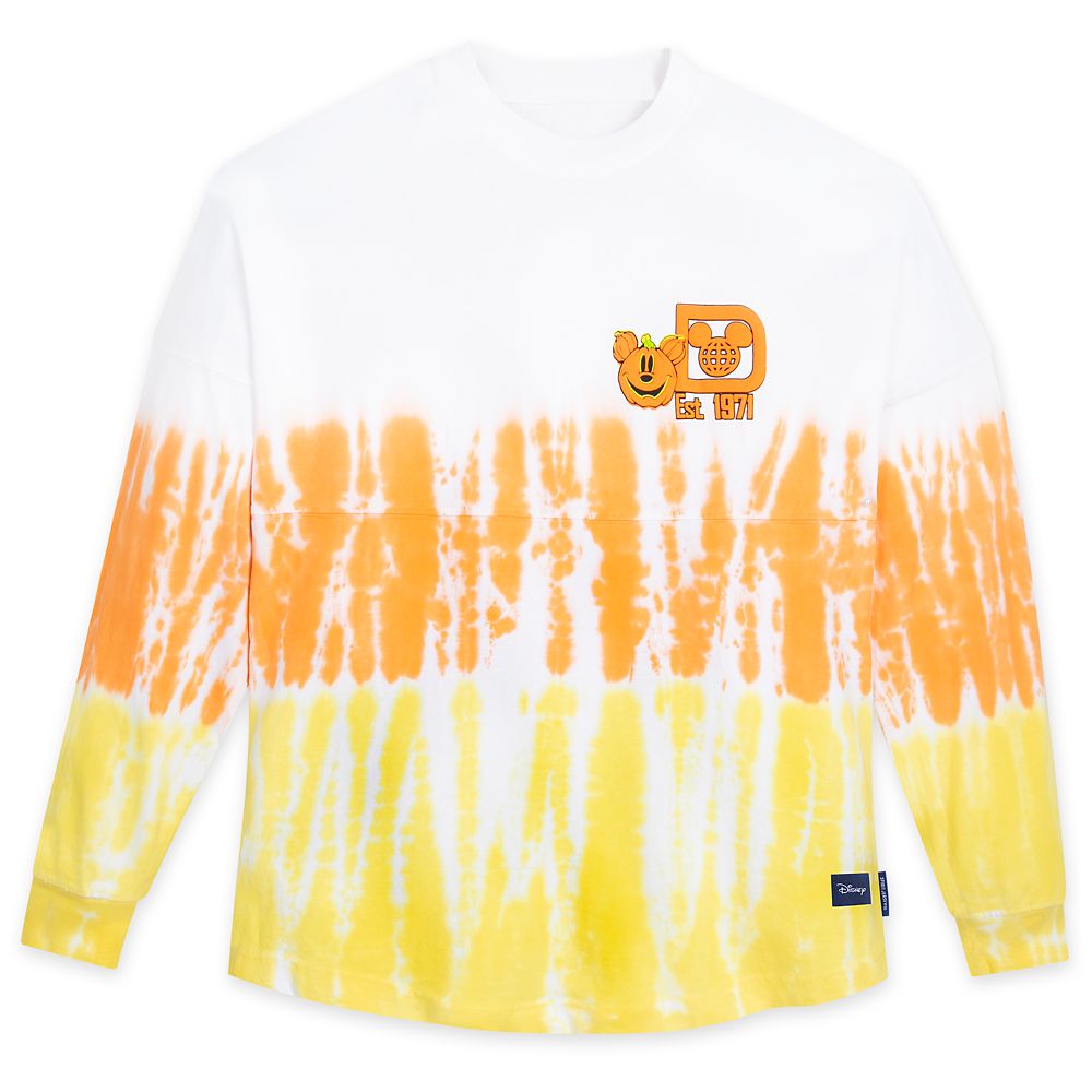 Mickey Mouse and Friends Halloween Candy Corn Spirit Jersey for Adults  Walt Disney World. One of the best Disney Halloween gift merchandise to buy.