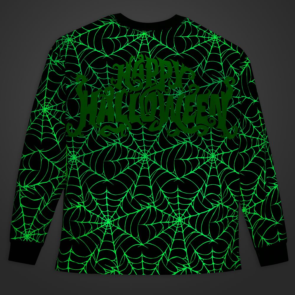 Stitch Glow-in-the-Dark Halloween Long Sleeve T-Shirt for Adults &ndash; Lilo & Stitch