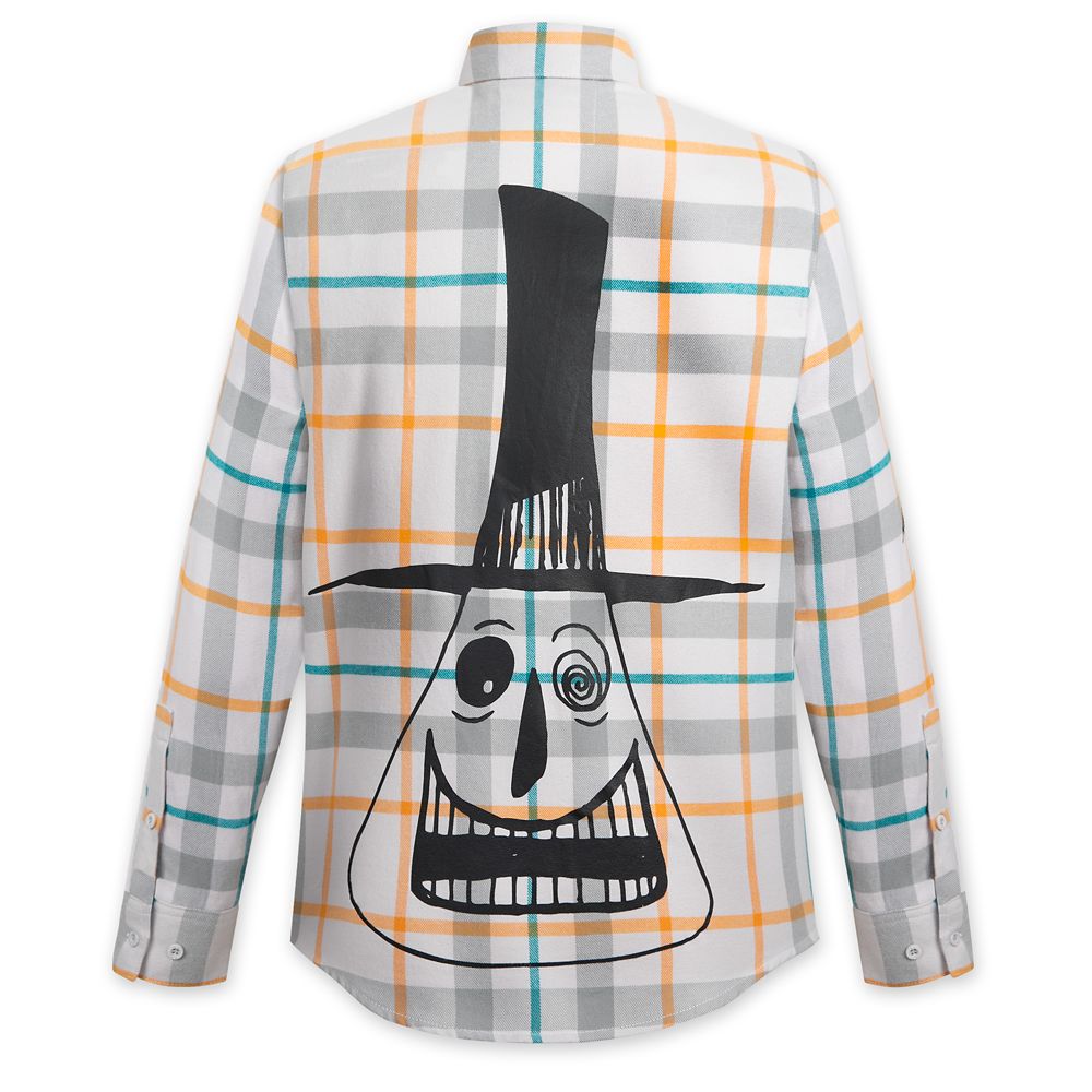 Mayor Flannel Shirt for Adults by Cakeworthy The Nightmare Before Christmas Exclusive Official shopDisney