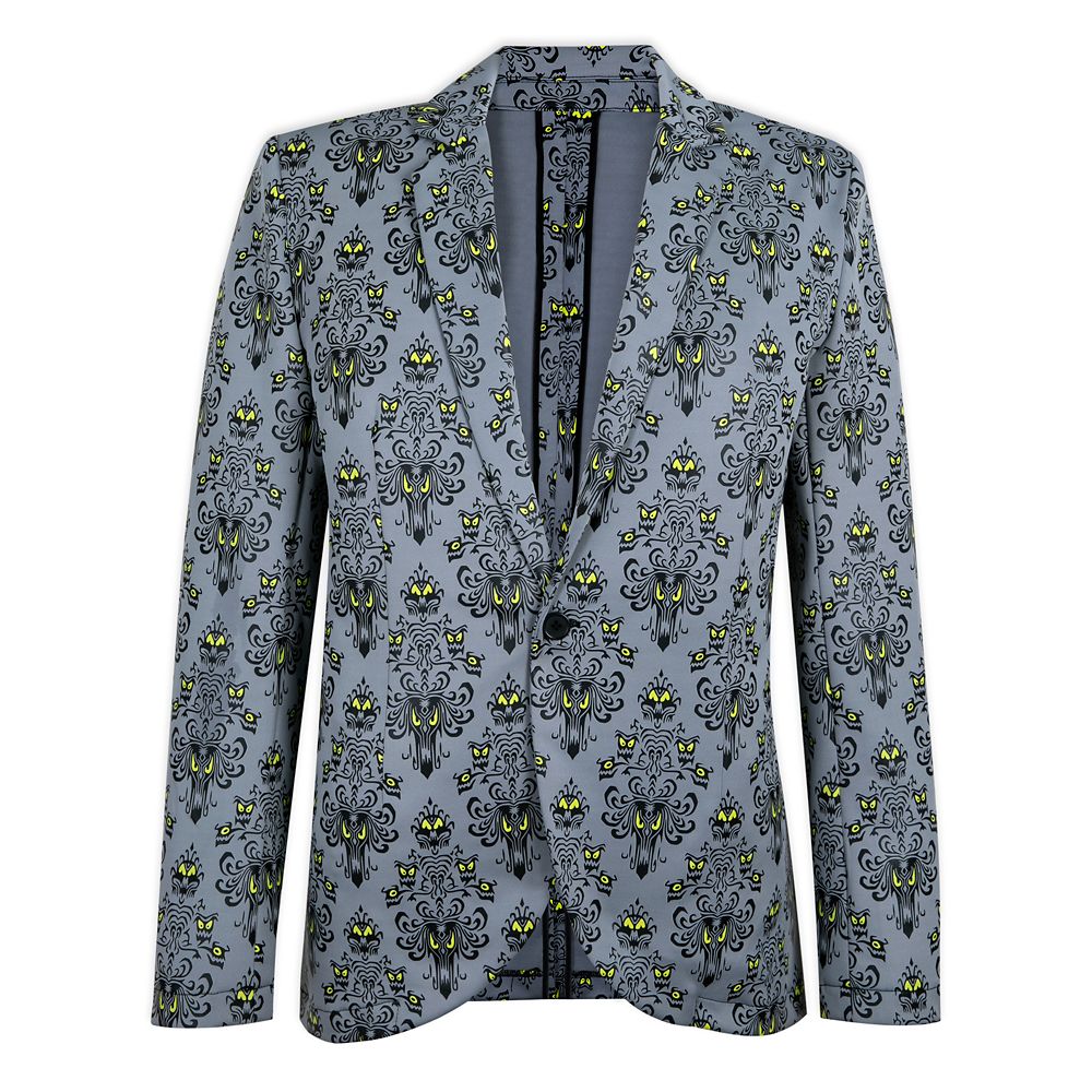 The Haunted Mansion Glow in the Dark Blazer for Adults Disney Store