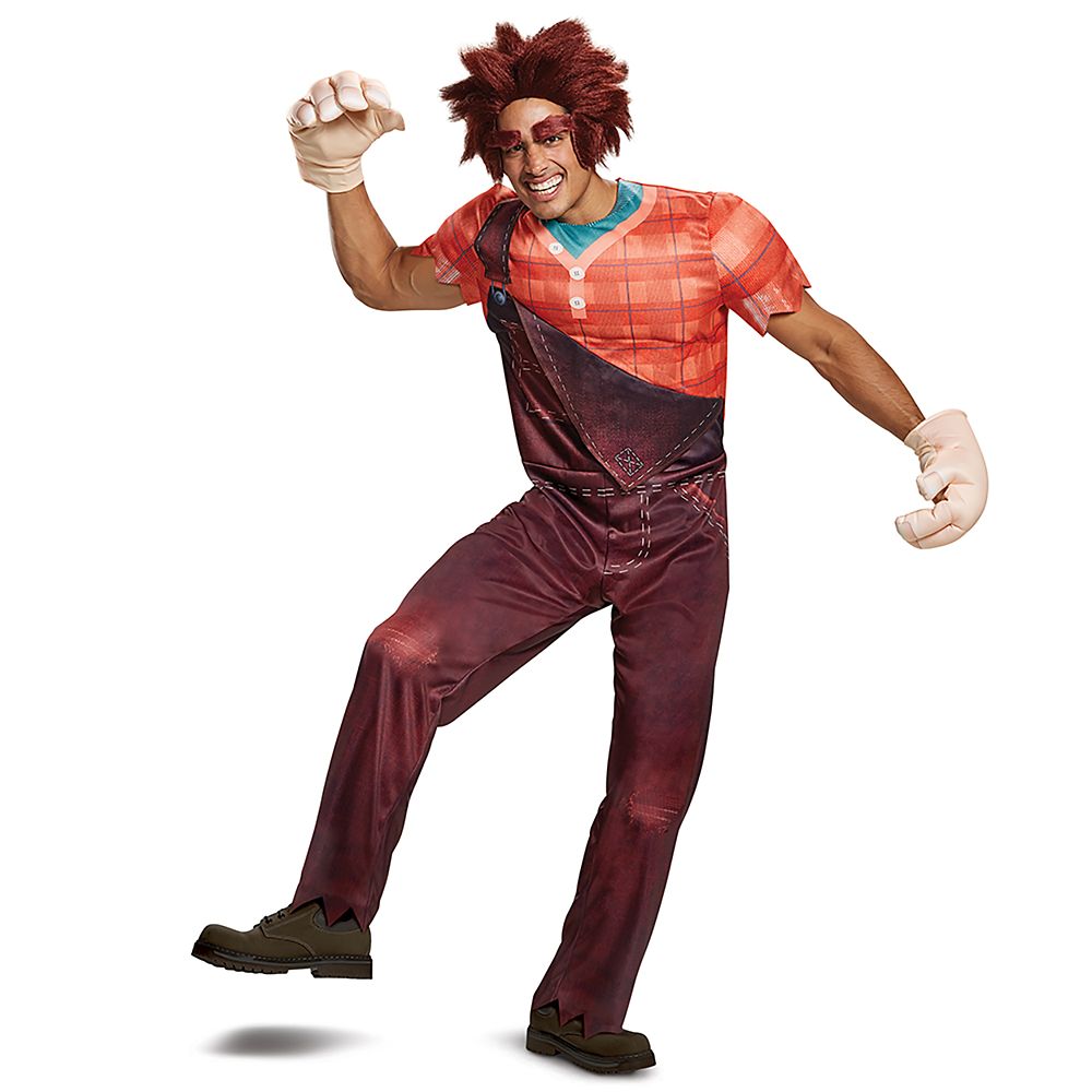 Wreck-It-Ralph Deluxe Costume for Adults by Disguise – Ralph Breaks the Internet