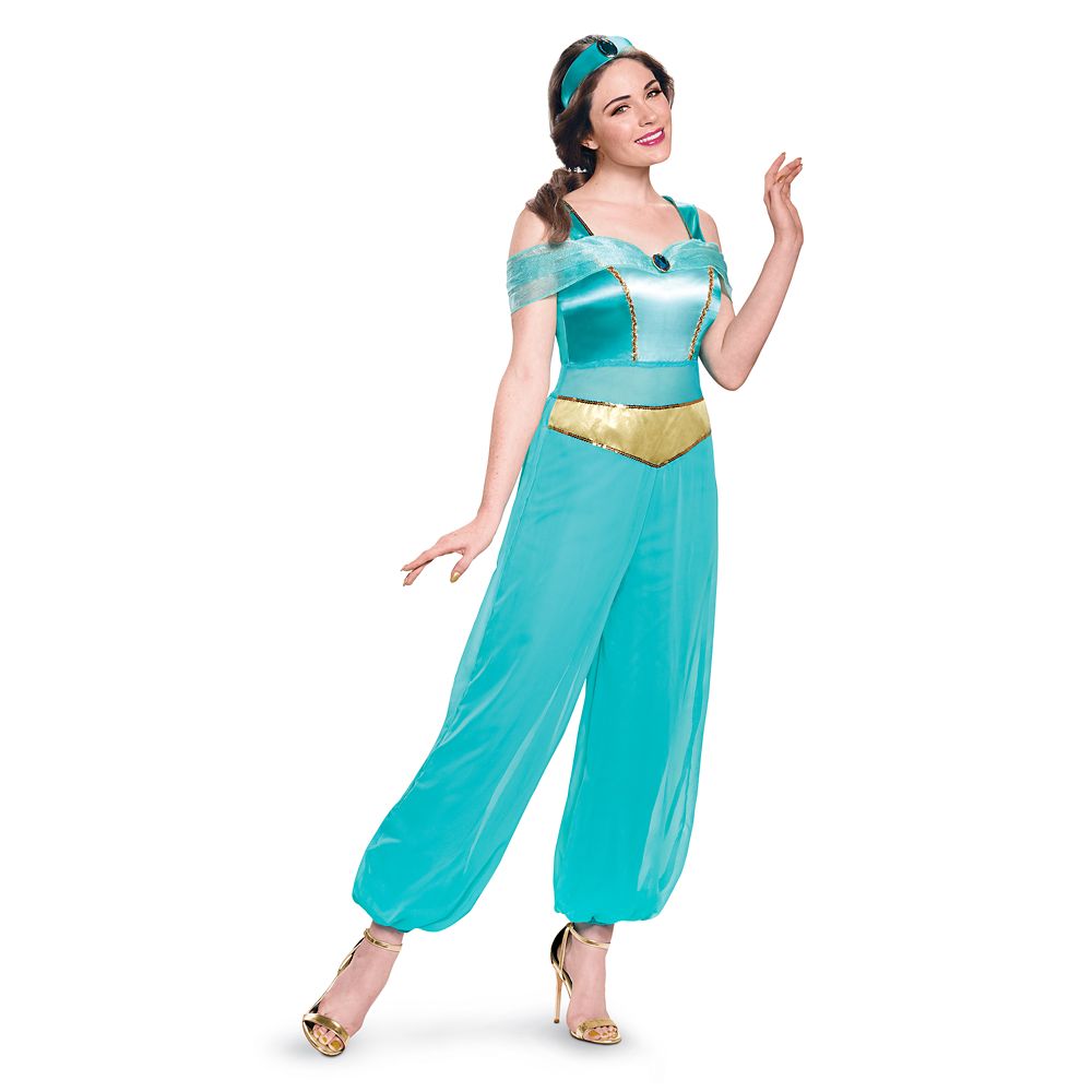 Jasmine Deluxe Costume for Adults by Disguise  Aladdin Official shopDisney