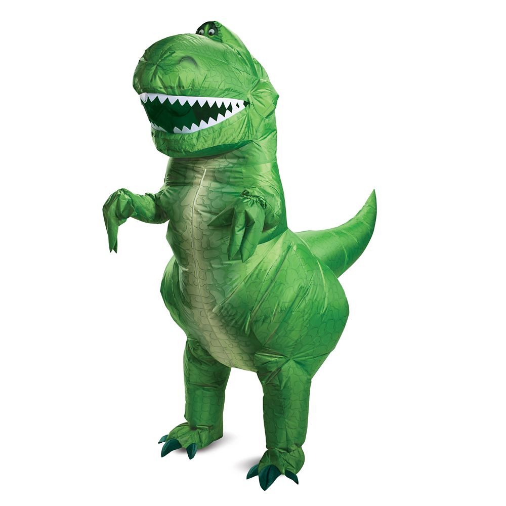 Rex Inflatable Costume for Adults by Disguise &ndash; Toy Story