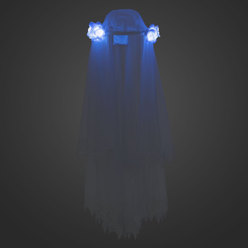 The Haunted Mansion Bride Light-Up Veil for Adults