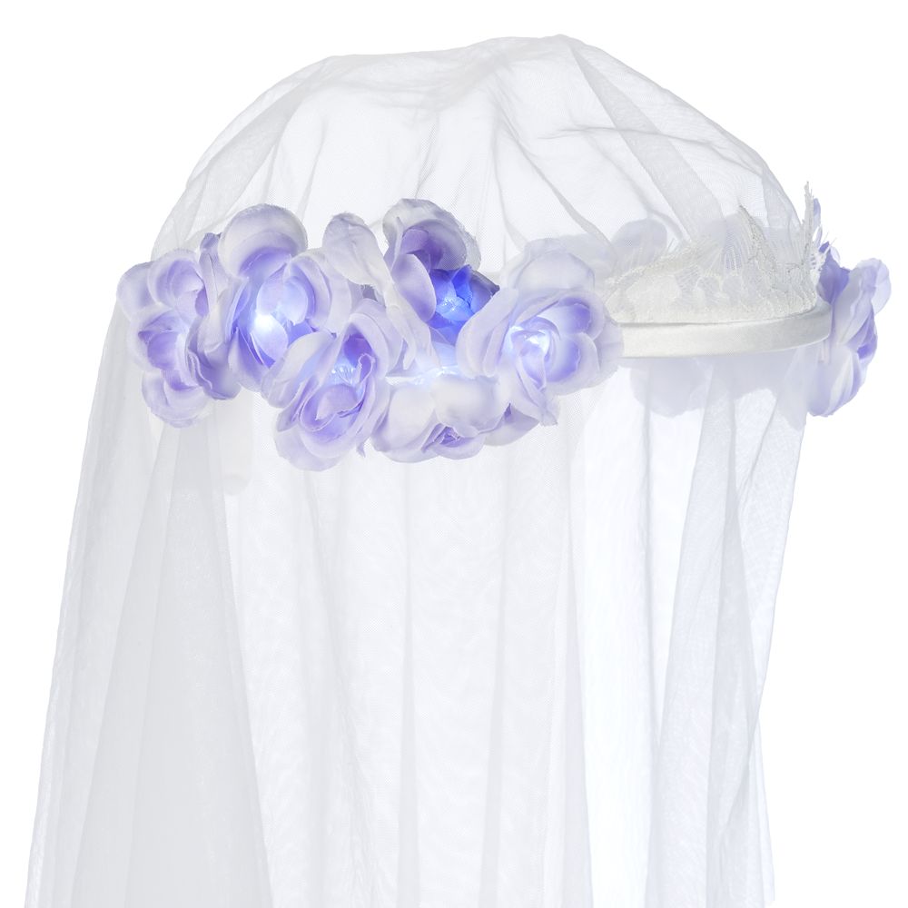 The Haunted Mansion Bride Light-Up Veil for Adults