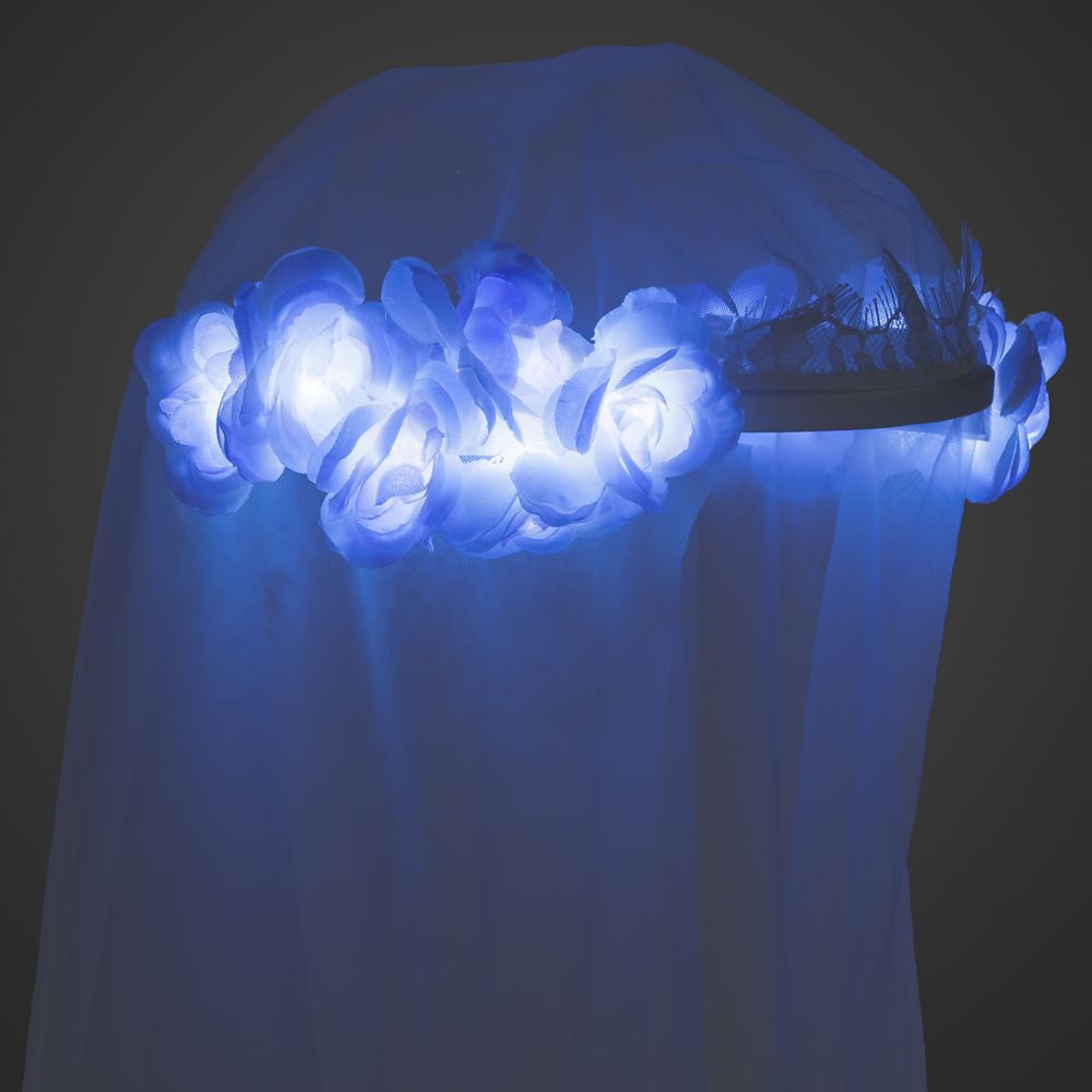 The Haunted Mansion Bride Light-Up Veil for Adults