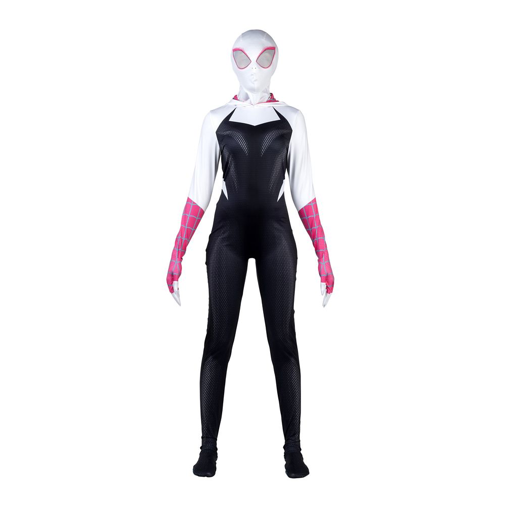 Spider-Gwen Costume for Adults by Jazwares Spider-Man: Across the Spider-Verse Official shopDisney