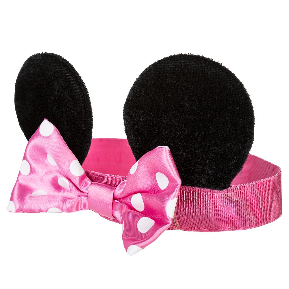 Minnie Mouse Ear Headband for Baby &ndash; Pink