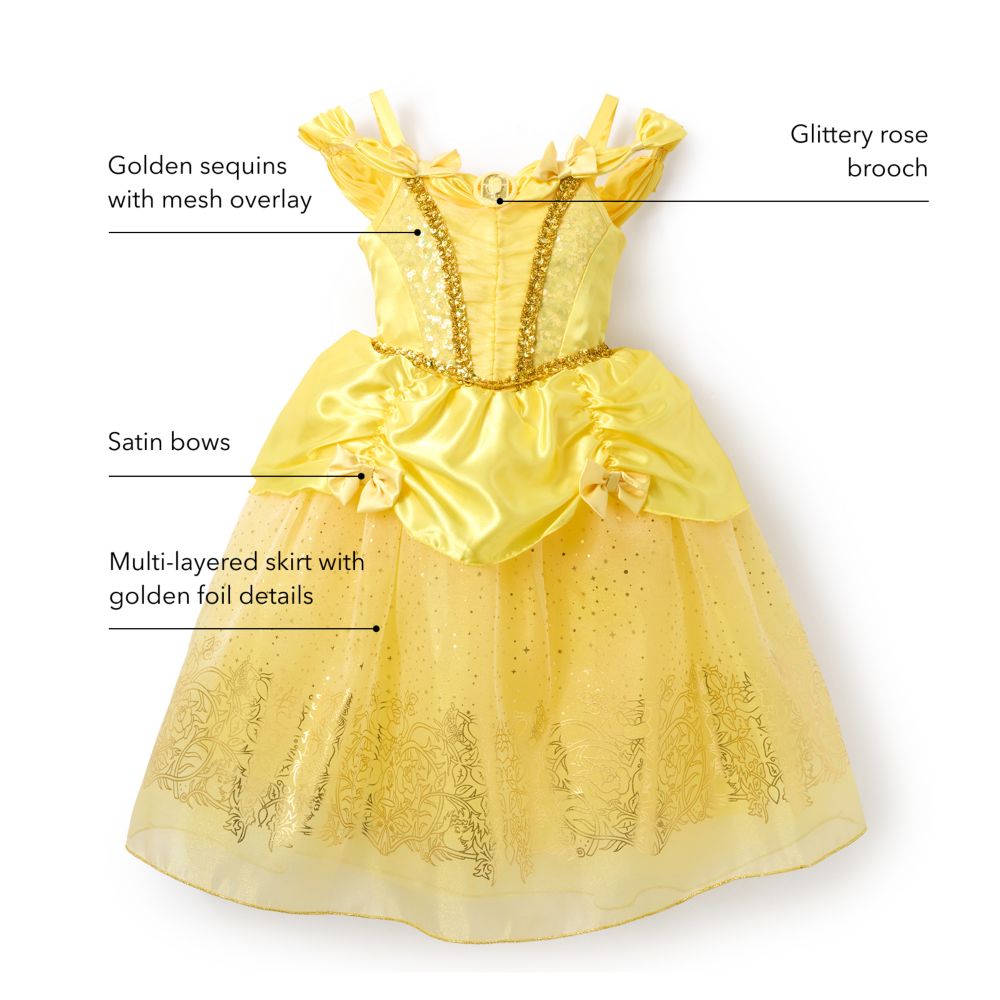 Belle Costume for Kids &ndash; Beauty and the Beast