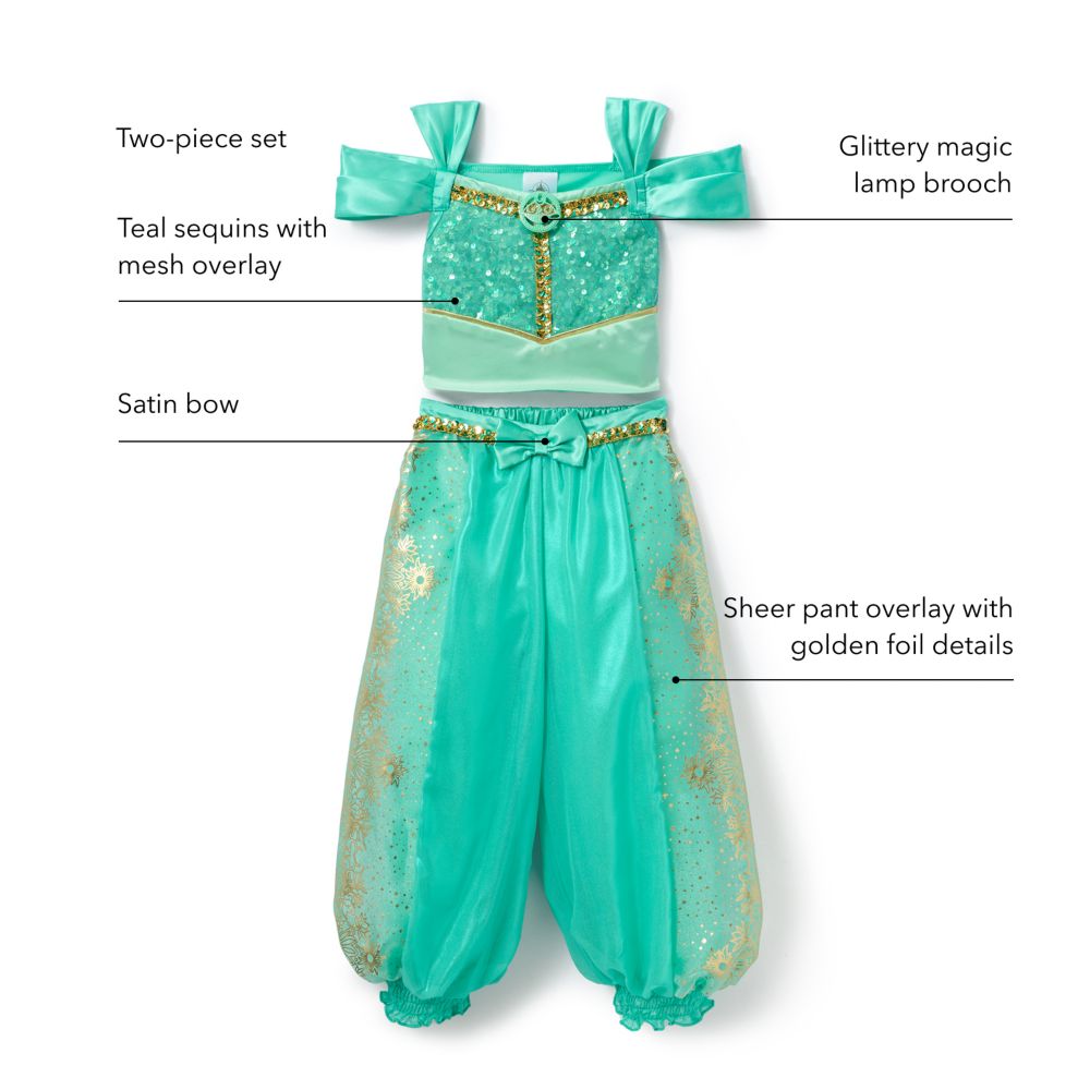 Jasmine Costume for Kids - Aladdin