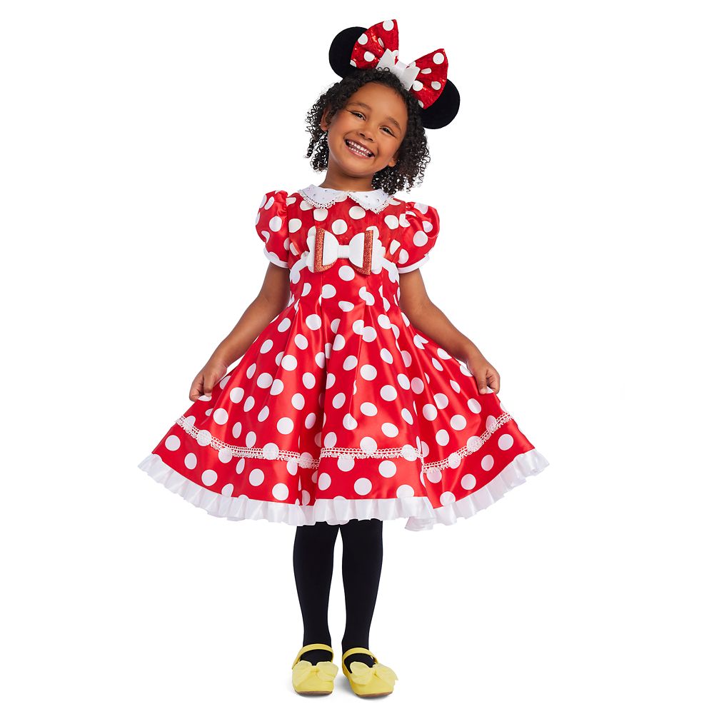 Minnie Mouse Deluxe Costume for Kids &ndash; Red