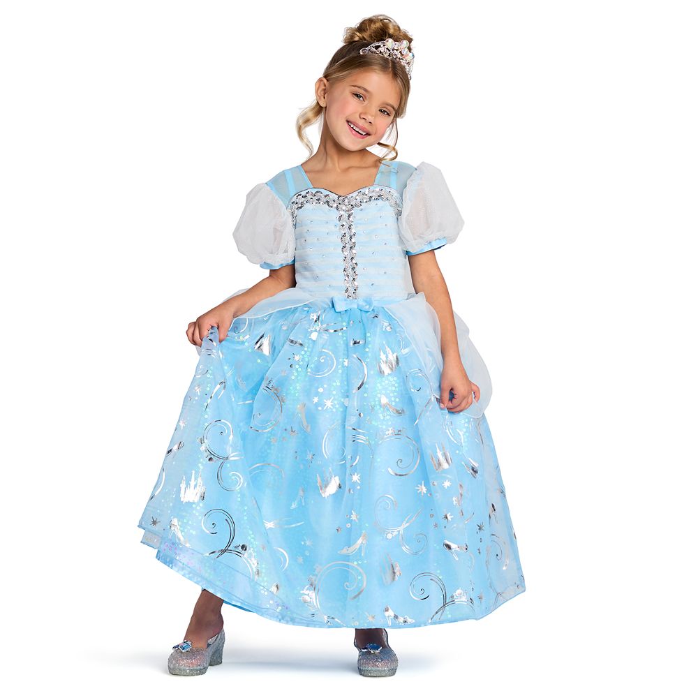 Cinderella 75th Anniversary Deluxe Costume for Kids