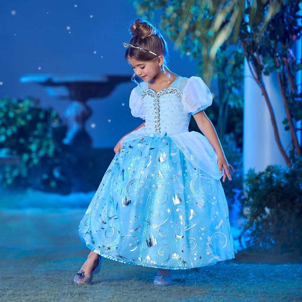 Cinderella 75th Anniversary Deluxe Costume for Kids
