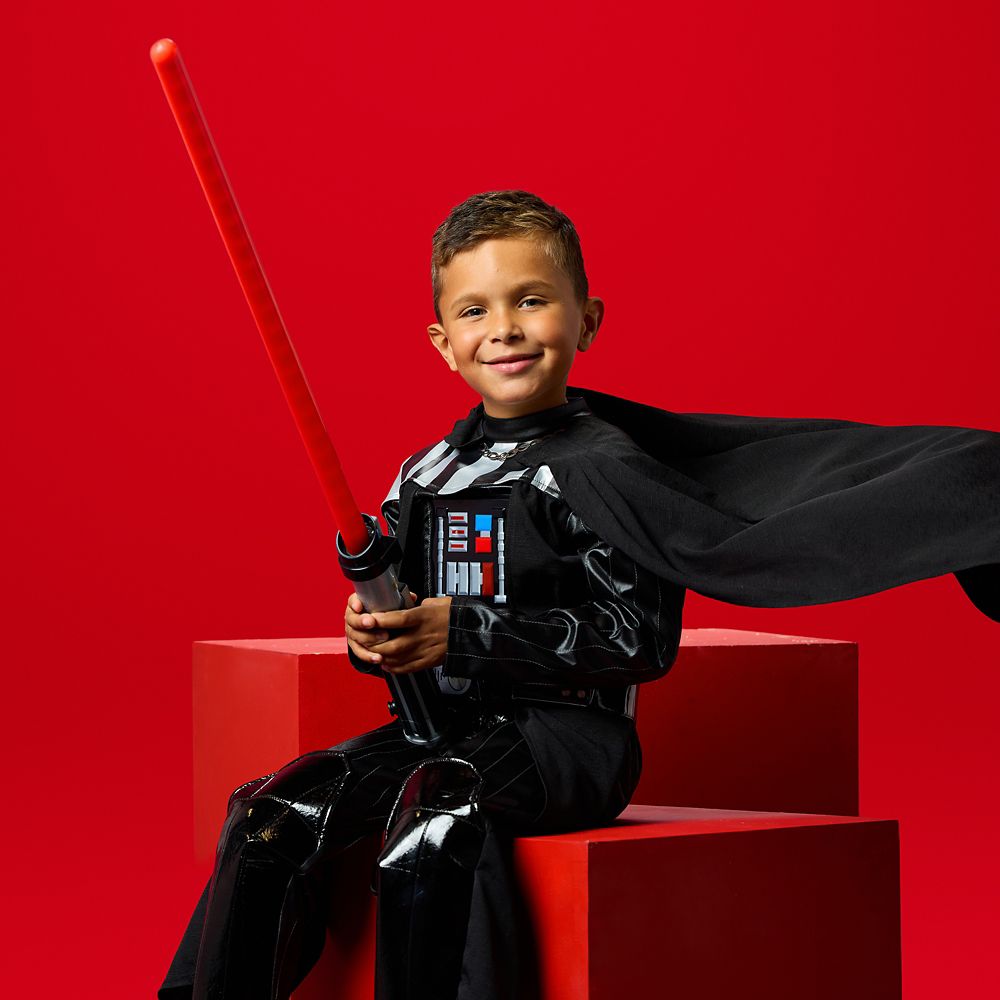 Darth Vader Costume with Lights and Sounds for Kids - Star Wars