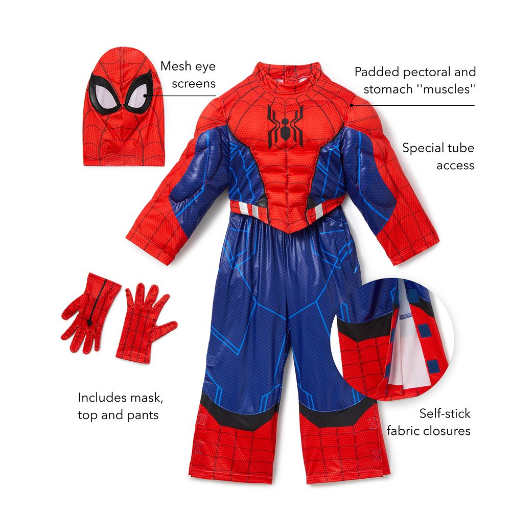 Spider-Man Adaptive Costume for Kids