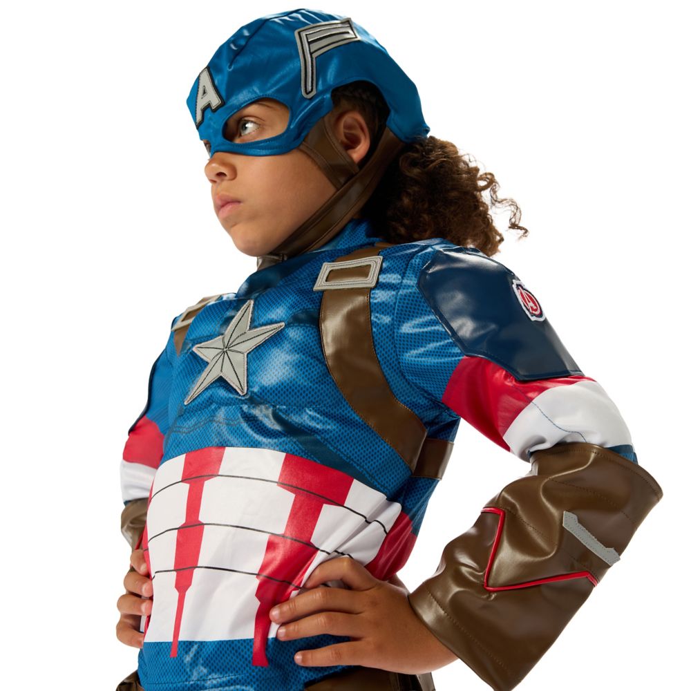 Captain America Costume with Sound for Kids