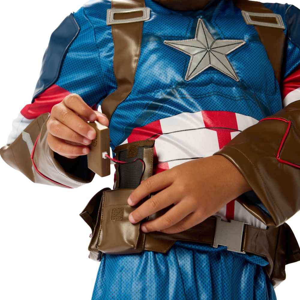Captain America Costume with Sound for Kids