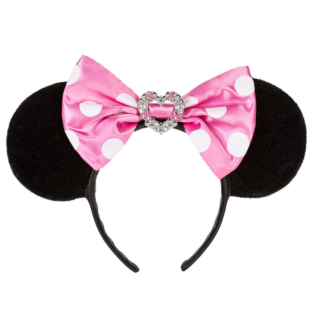 Minnie Mouse Ear Headband for Kids  Jeweled Heart Official shopDisney