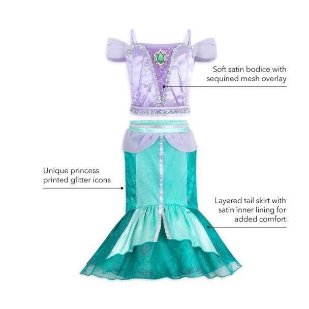Disney The Little Mermaid Costume Child Dress Disney The Little Mermaid Costume Child Dress