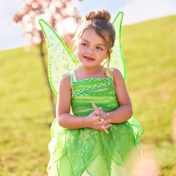 tinkerbell dress XL (7-9 yrs) Spirits soar for pixie Tried to make a Tinkerbell