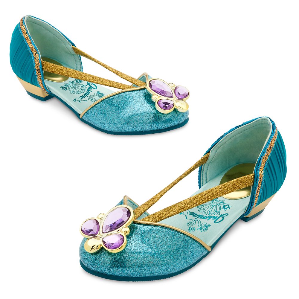 Jasmine Costume Shoes for Kids – Aladdin | Disney Store