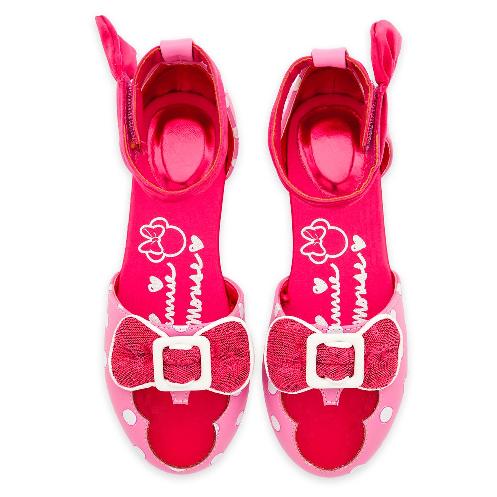 Minnie Mouse Costume Shoes for Kids &ndash; Pink