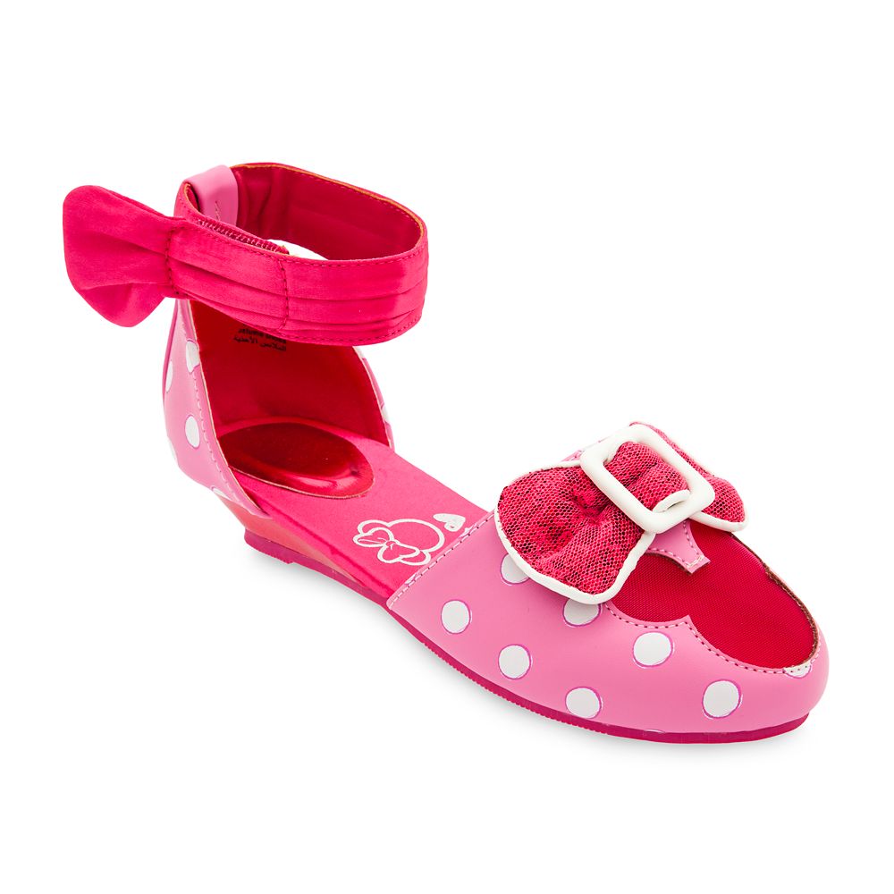 Minnie Mouse Costume Shoes for Kids &ndash; Pink