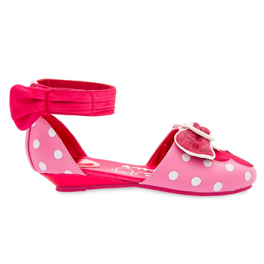 Minnie Mouse Costume Shoes for Kids &ndash; Pink
