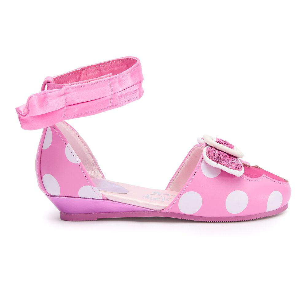 Minnie Mouse Costume Shoes for Kids &ndash; Pink