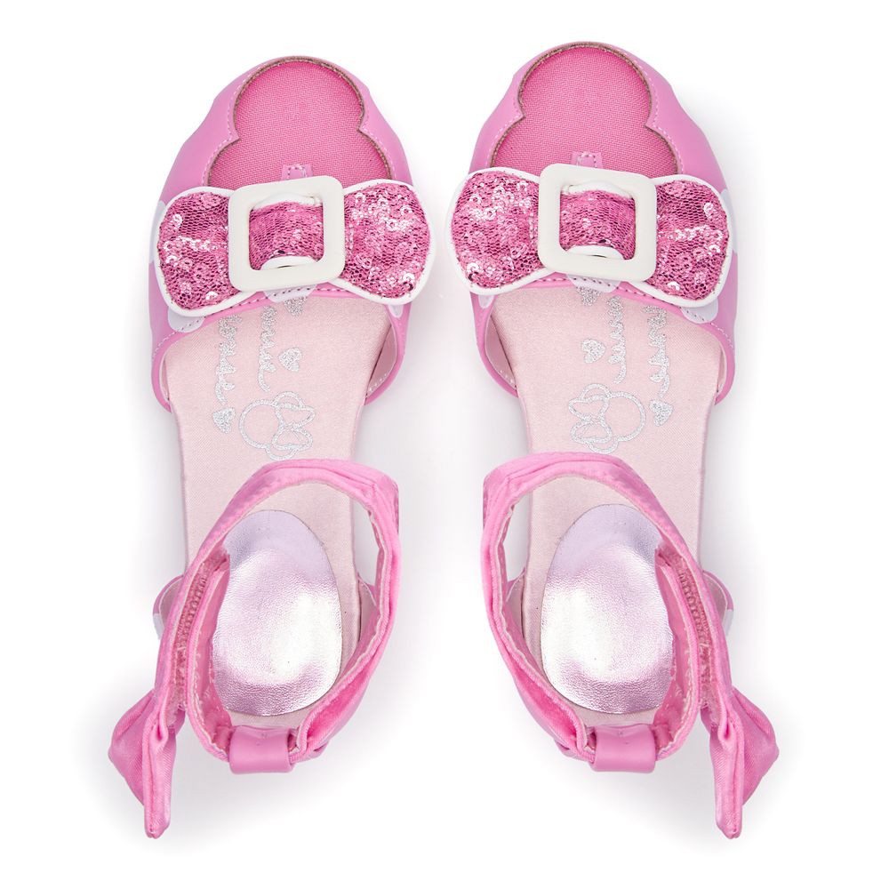 Minnie Mouse Costume Shoes for Kids &ndash; Pink