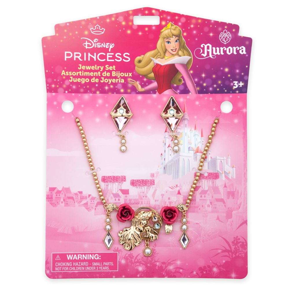 Aurora Costume Jewelry Set for Kids &ndash; Sleeping Beauty