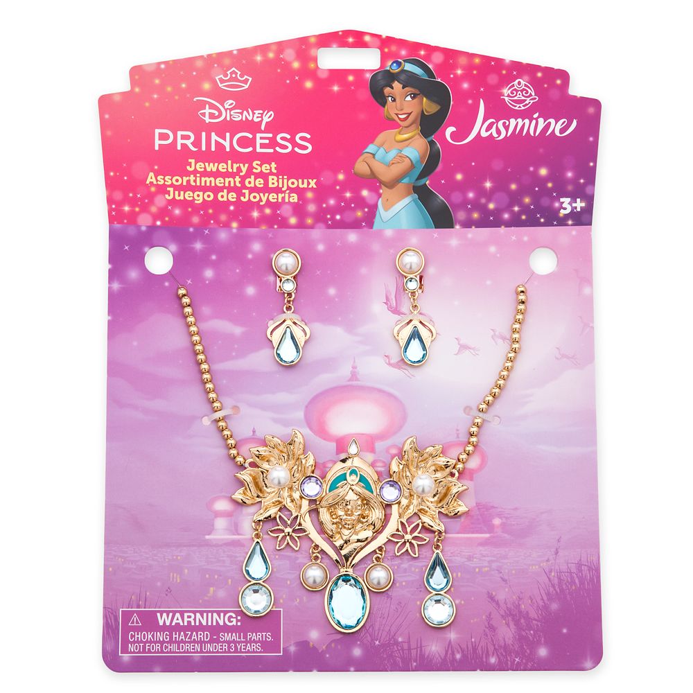 Jasmine Costume Jewelry Set for Kids &ndash; Aladdin