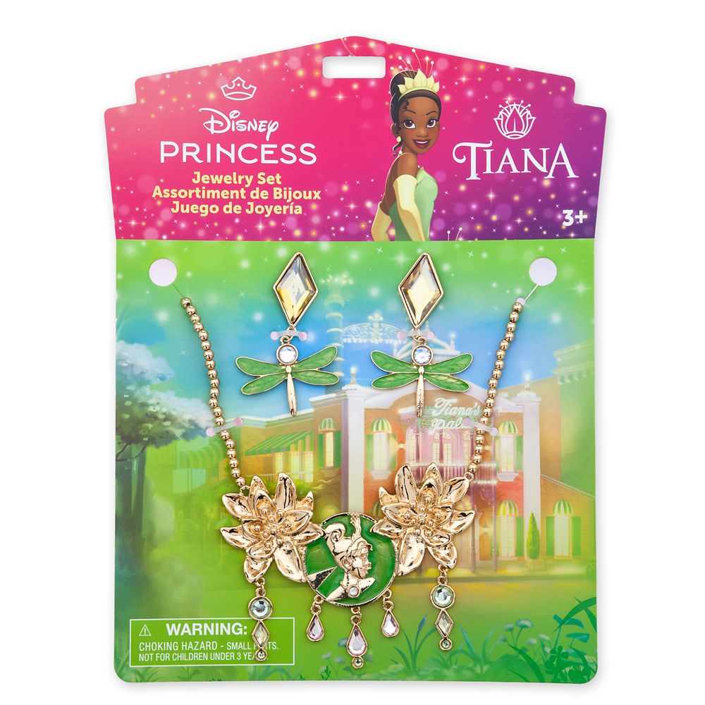 Tiana Costume Jewelry Set for Kids - The Princess and the Frog