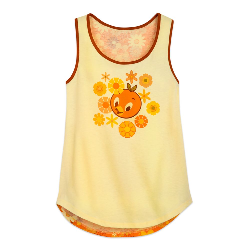 Disney high quality Orange Bird Tank Top Woman's Large Pink Greetings Florida Mickey NWT NEW