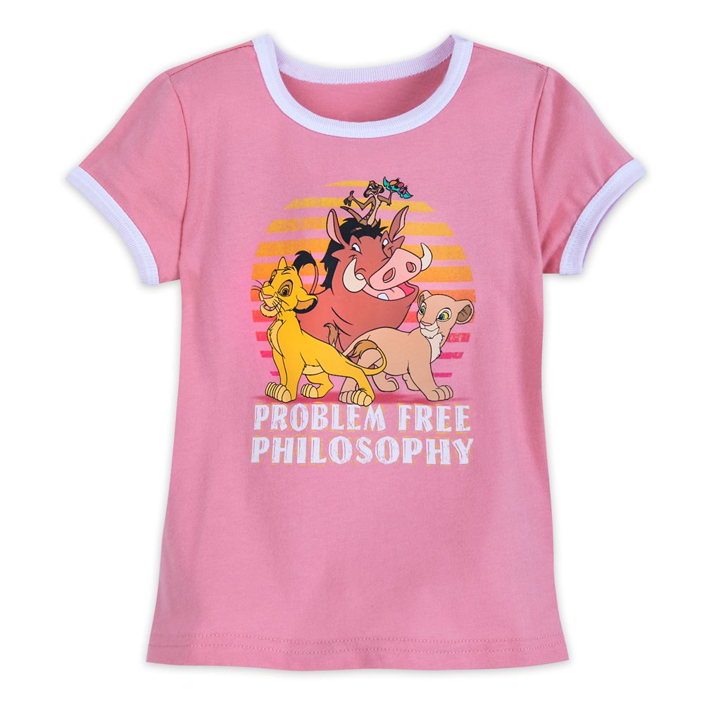 The Lion King Ringer T Shirt for Girls Disney Store