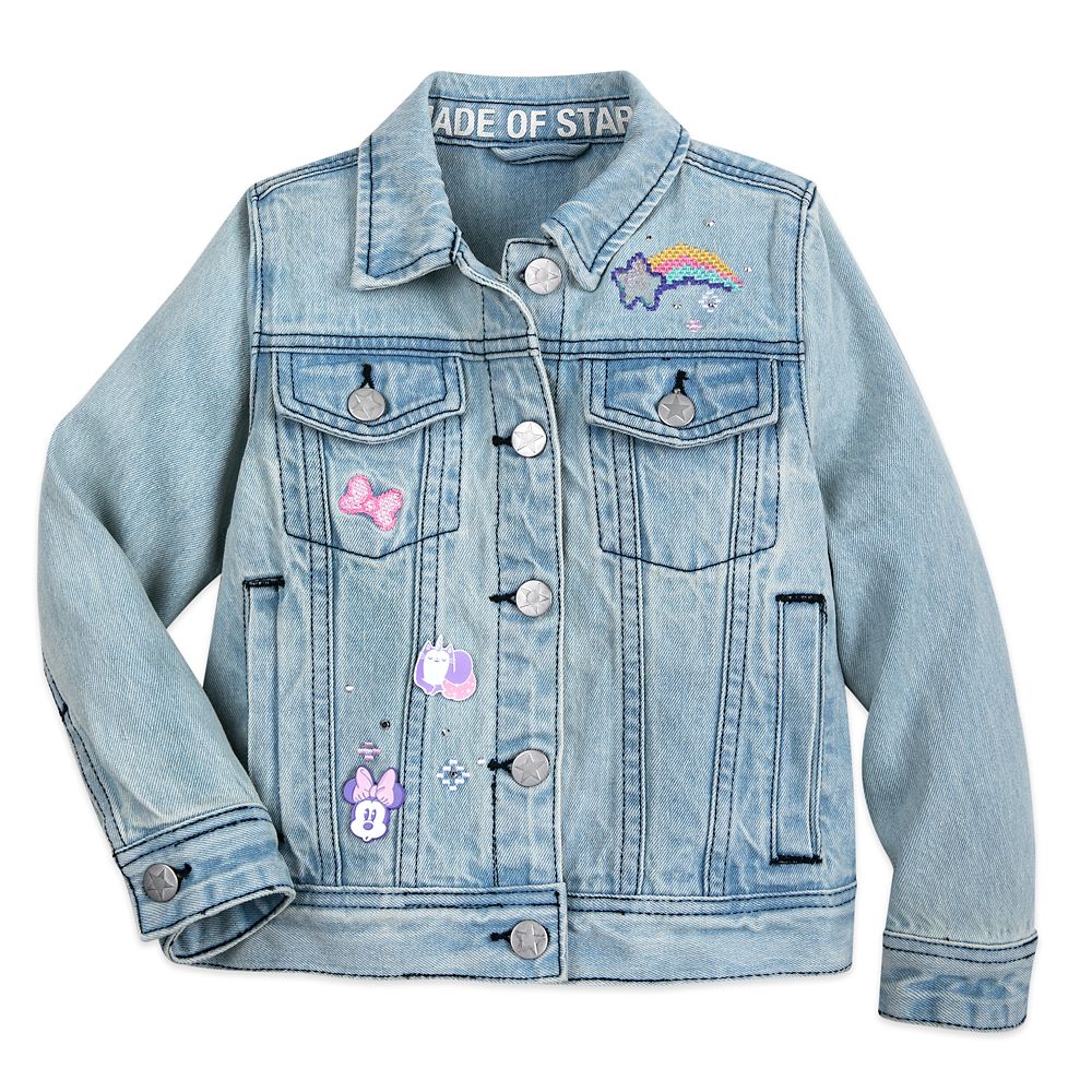 Disney Parks Minnie hot Mouse Jean Jacket