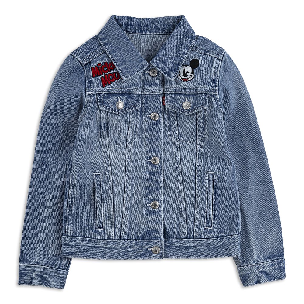 Mickey Mouse Denim Trucker Jacket for Girls by Levi s Disney Store