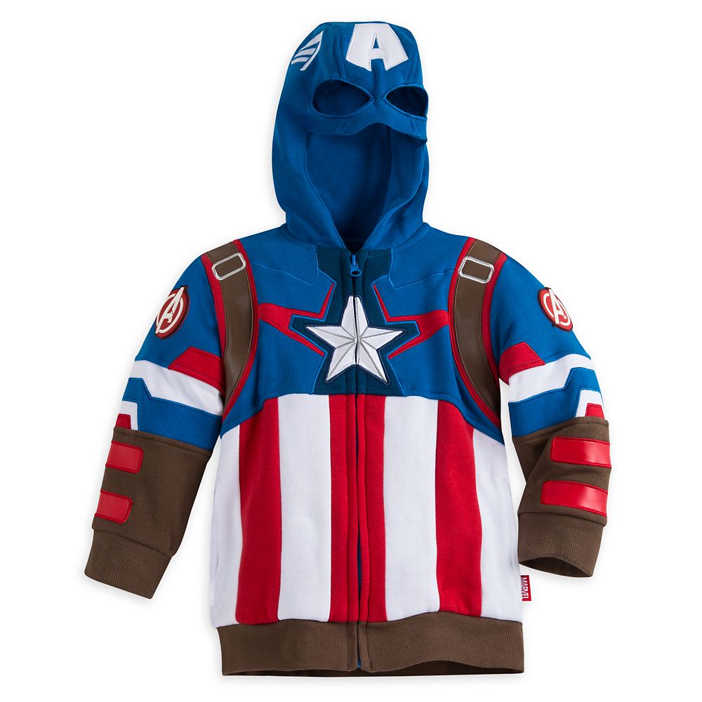 Captain america hoodie fashion disney