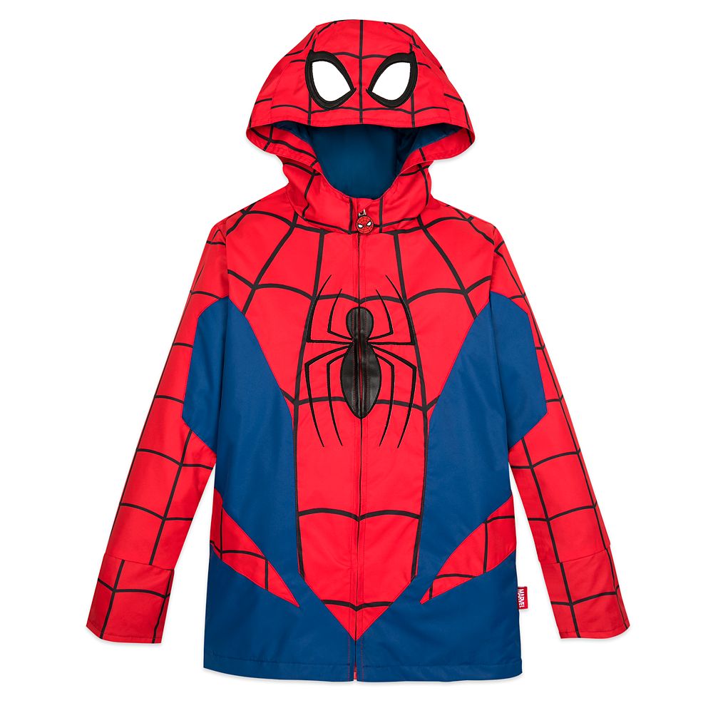 Spider Man Rain Jacket for Kids Disney Store