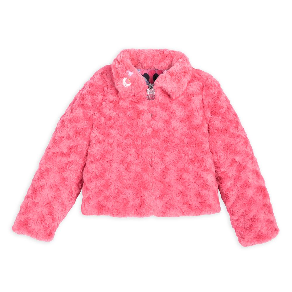 Turning Red Fuzzy Faux Fur Jacket for Kids Disney Store